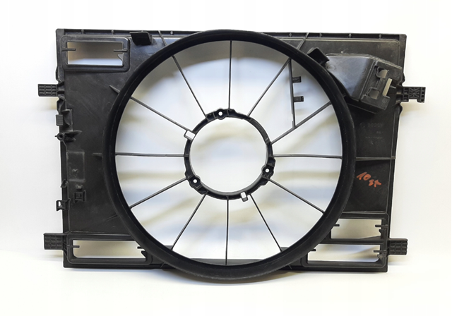 A0999065602 Mercedes Дифузор радіатора охолодження, в зборі з двигуном і крильчаткою