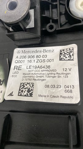  Mercedes A2069068003