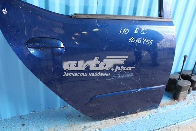 Двері пасажирські задні праві Hyundai I10 хетчбек (PA) (2007 - 2010) ціна, від 124.33 USD