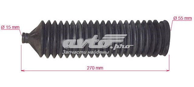 CI214DUSTER MSG Пильник рульової