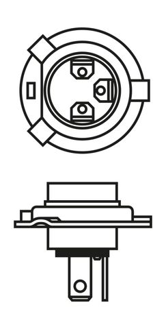 Купити 1987301422 Bosch Лампочка галогенна