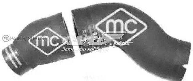 Купити 09199 Metalcaucho Патрубок повітряний, вхід в турбіну (наддув)