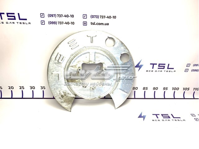 Захист гальмівного диска заднього, правого 107216100A Tesla