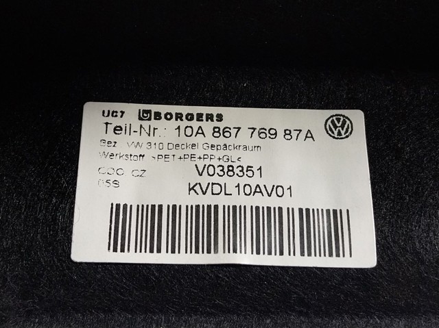 10A86776987A VAG Полку салону, задня