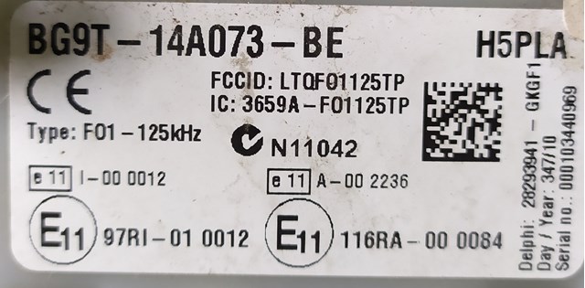 BG9T14A073BE Ford 