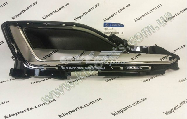 86521C1210 Hyundai/Kia Решітка переднього бампера, ліва
