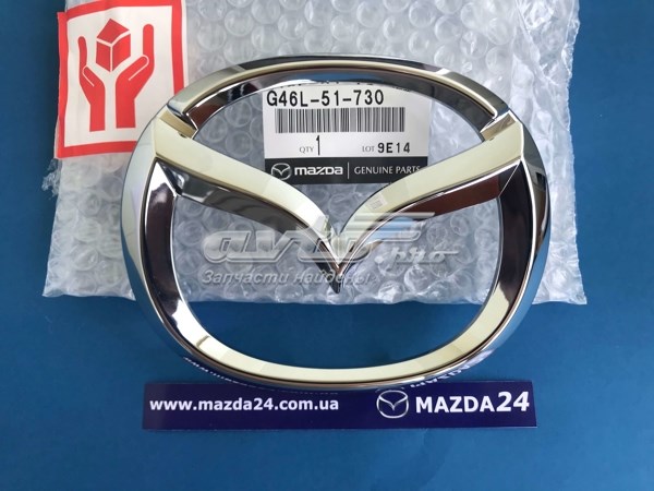Емблема решітки радіатора G46L51730 Mazda