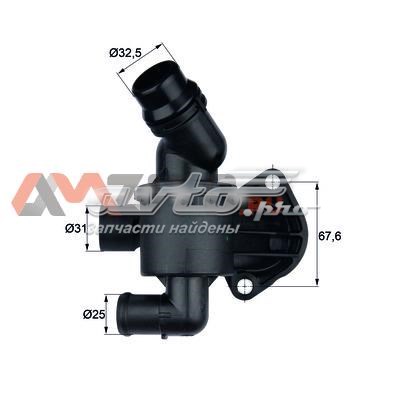 Кожух термостата Mahle Original TI3487 ціна, від 31.28 USD