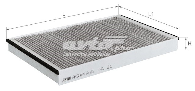Фільтр повітряний обігрівача Alpha Filter AF5044A ціна, від 8.29 USD