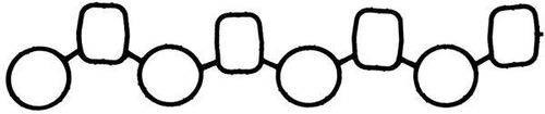 Прокладка впускного колектора 13237300 Ajusa