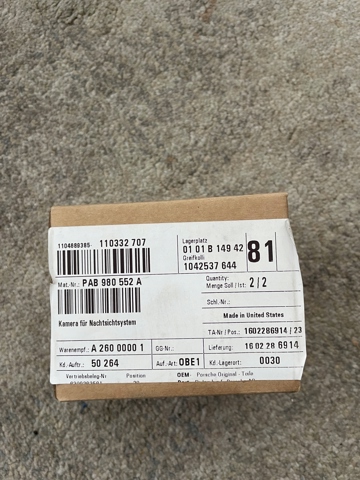 Купити PAB980552A Porsche 