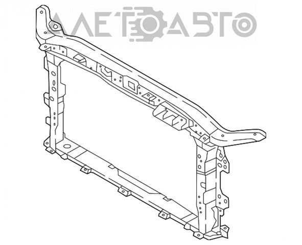 Купити 64101F3000 Hyundai/Kia Установча панель передня