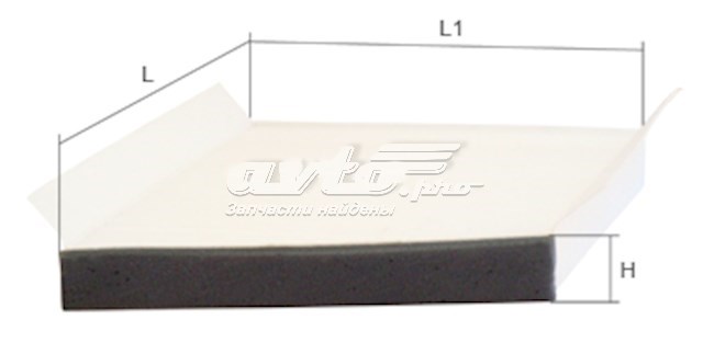 AF5056 Alpha Filter Внутрішньосалонний фільтр