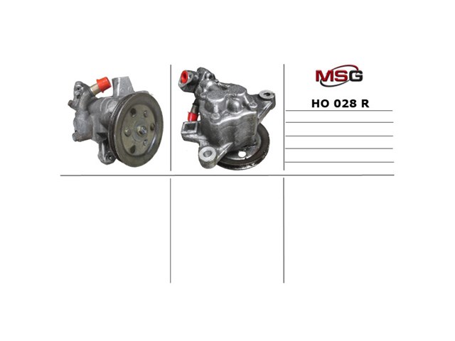 HO028R MSG Rebuilding Насос гідропідсилювача
