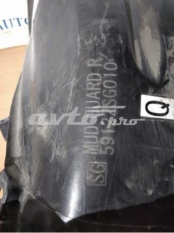 59122SG010 Subaru Підкрилок заднього крила, лівий