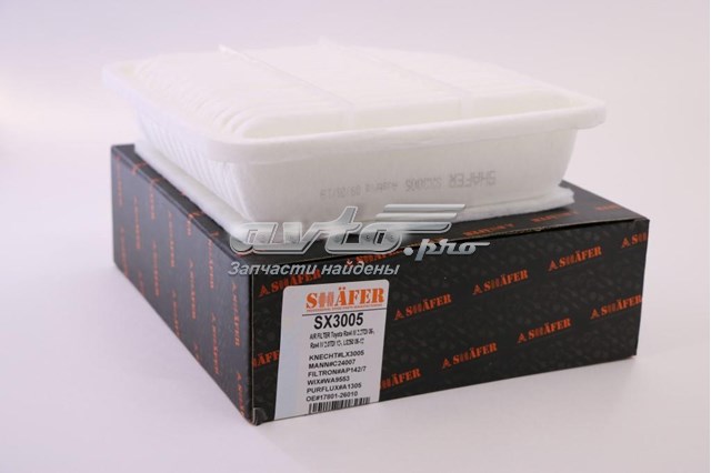 Елемент повітряного фільтра Shafer SX3005 ціна, від 5.55 USD