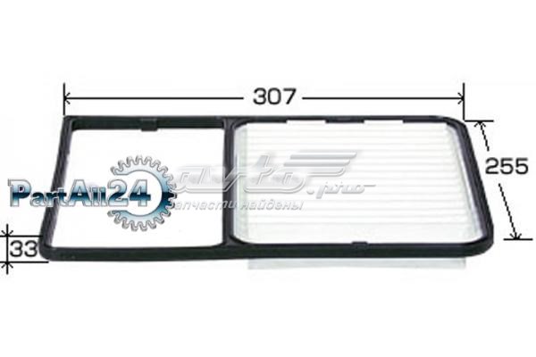 Повітряний фільтр A1016 JS Asakashi