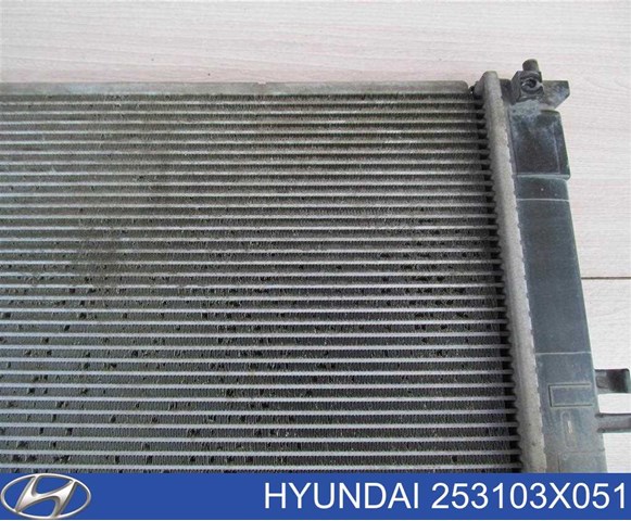 Радіатор основний Hyundai/Kia 253103X051 ціна, від 50.66 USD