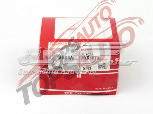 Комплект поршневих кілець на двигун, 1-й ремонт (+0,25) TPR 36034STD