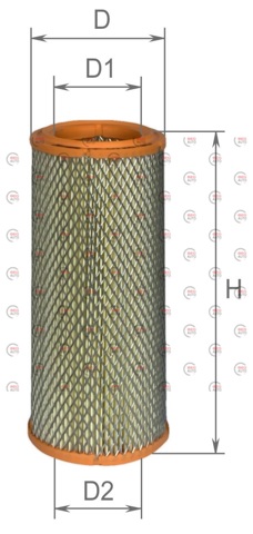 Фільтр повітряний Alpha Filter AF0128