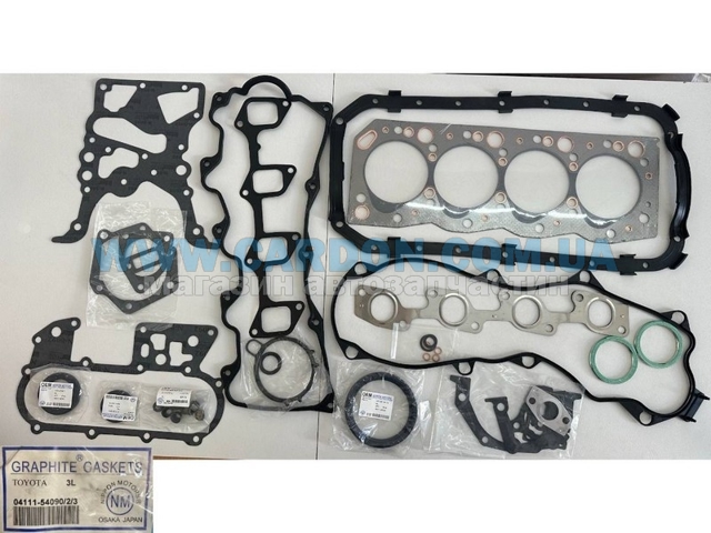 Комплект прокладок 0411154090 Toyota