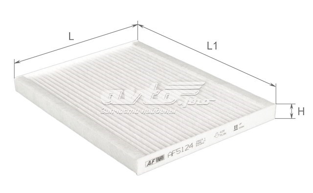 AF5124 Alpha Filter Внутрішньосалонний фільтр