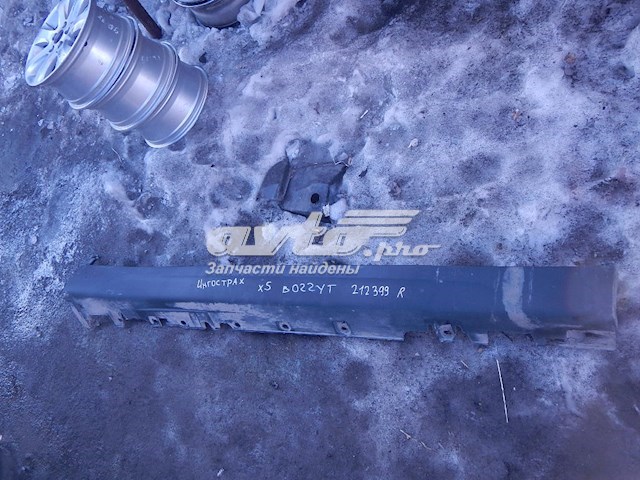Накладка зовнішня (молдинг) порога, правий BMW 51177294376 ціна, від 44.99 USD