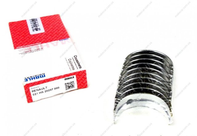 Вкладиші коленвала, корінні, комплект, стандарт (STD) Mahle Original 021HS20297000 ціна, від 45.12 USD