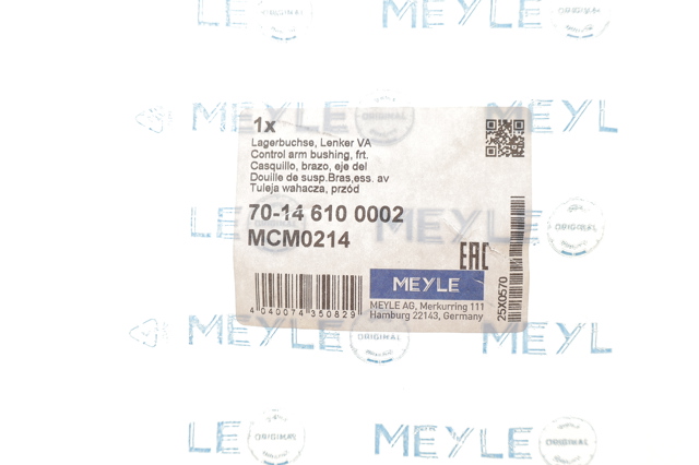 Купити 70146100002 Meyle Сайлентблок передньої підвіски