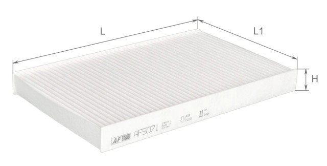 Купити AF5071 Alpha Filter Фільтр салону вугільний