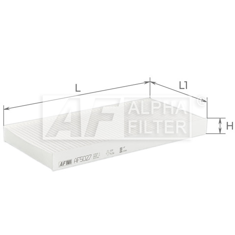 AF5027 Alpha Filter Внутрішньосалонний фільтр