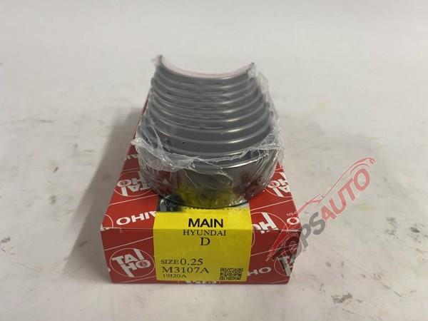 Вкладиші колінвала, корінні, комплект, 1-й ремонт (+0,25) Taiho M3107A025