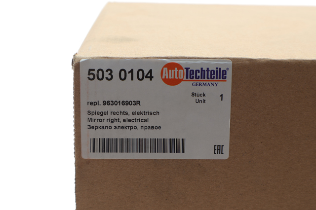 Праве бокове дзеркало Autotechteile 5030104