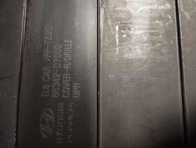 86342D3000 Market (OEM) накладка верхня передньої панелі/супорту радіатора