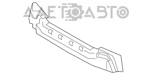 PTY04548EA Signeda Наповнювач бампера переднього
