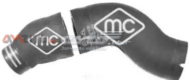 09199 Metalcaucho Патрубок повітряний, вхід в турбіну (наддув)