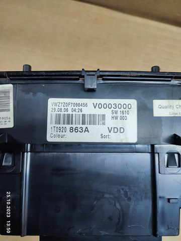 Щиток приладів VAG 1T0920863A