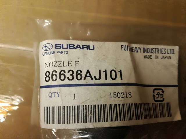 86636AJ101 Subaru 