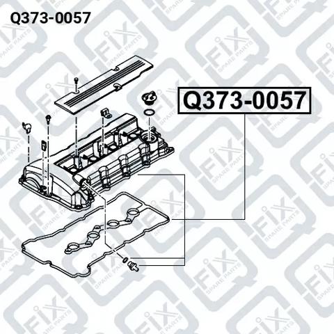Кришка клапанна Q-fix Q3730057 ціна, від 50.68 USD