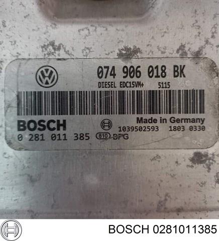 0281011385 Bosch Блок електронного управління