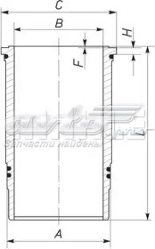 Поршень в комплекті на 1 циліндр, STD Mahle Original 061PI00128000