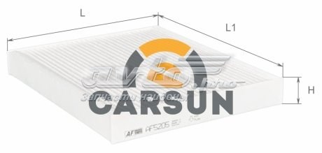 Купити AF5205 Alpha Filter Фільтр салону вугільний