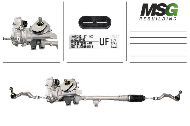 Управління рульове в зборі MSG Rebuilding BW414NL00R ціна, від 443.29 USD