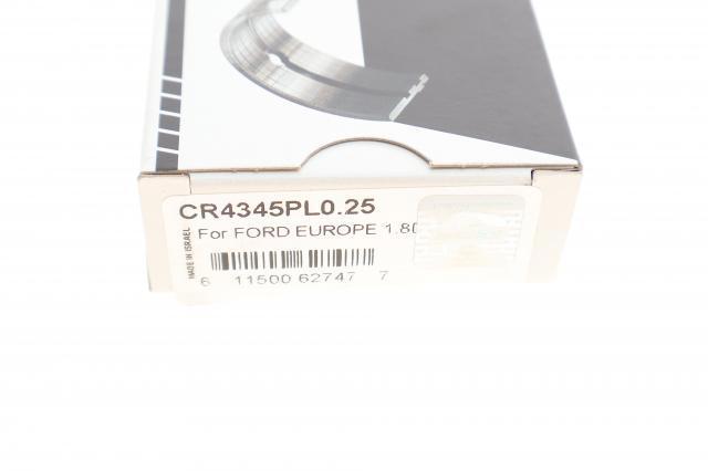 Вкладиші колінвала, шатунні, комплект, 1-й ремонт (+0,25) CR4345PL025 King