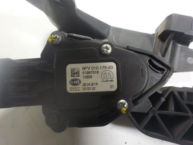 Педаль газу 51987018 Fiat/Alfa/Lancia