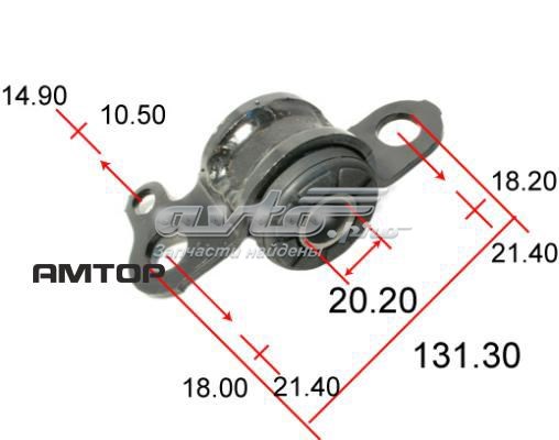 Сайлентблок переднього нижнього важеля AAMTO1014 Tenacity