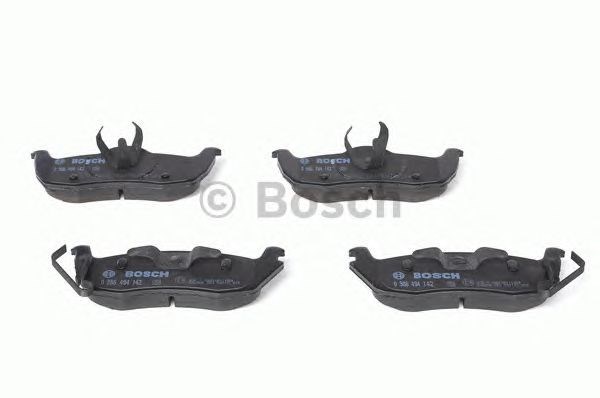 Задні гальмівні колодки 986494142 Bosch