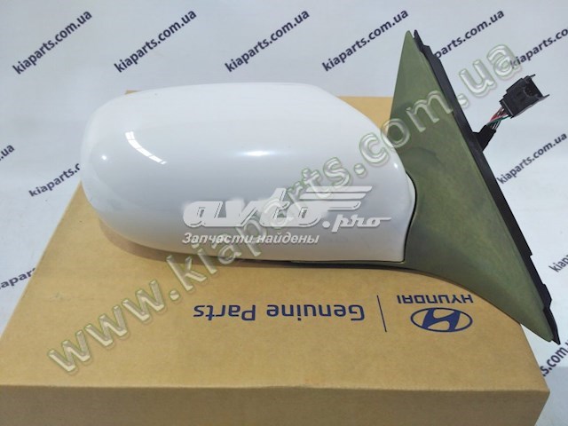 876203L310 Hyundai/Kia Праве дзеркало заднього виду