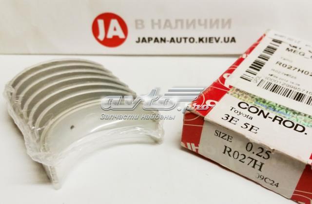 Вкладиші колінвала, шатунні, комплект, 1-й ремонт (+0,25) Taiho R027H025