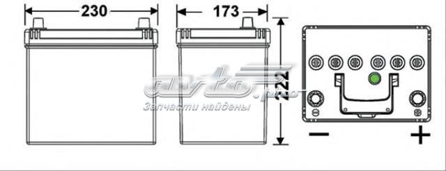 Купити Акумулятор Exide 60 А/г (EB604)